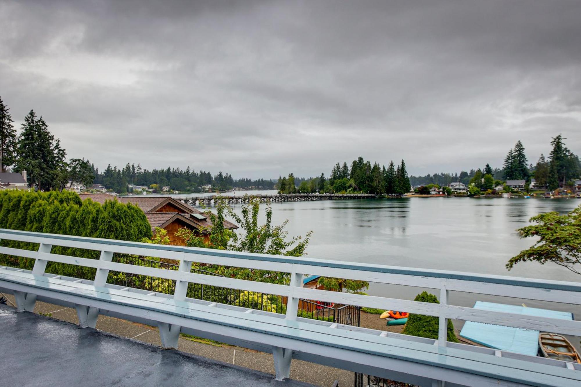 Tacoma Home On Steilacoom Lake With Dock! מראה חיצוני תמונה