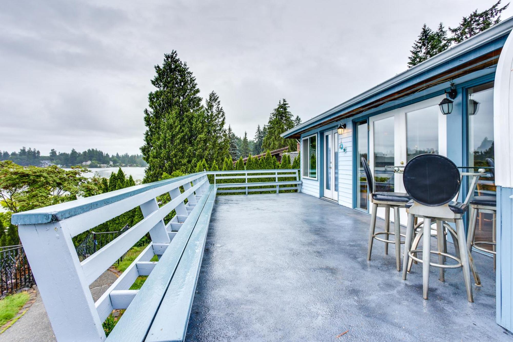 Tacoma Home On Steilacoom Lake With Dock! מראה חיצוני תמונה