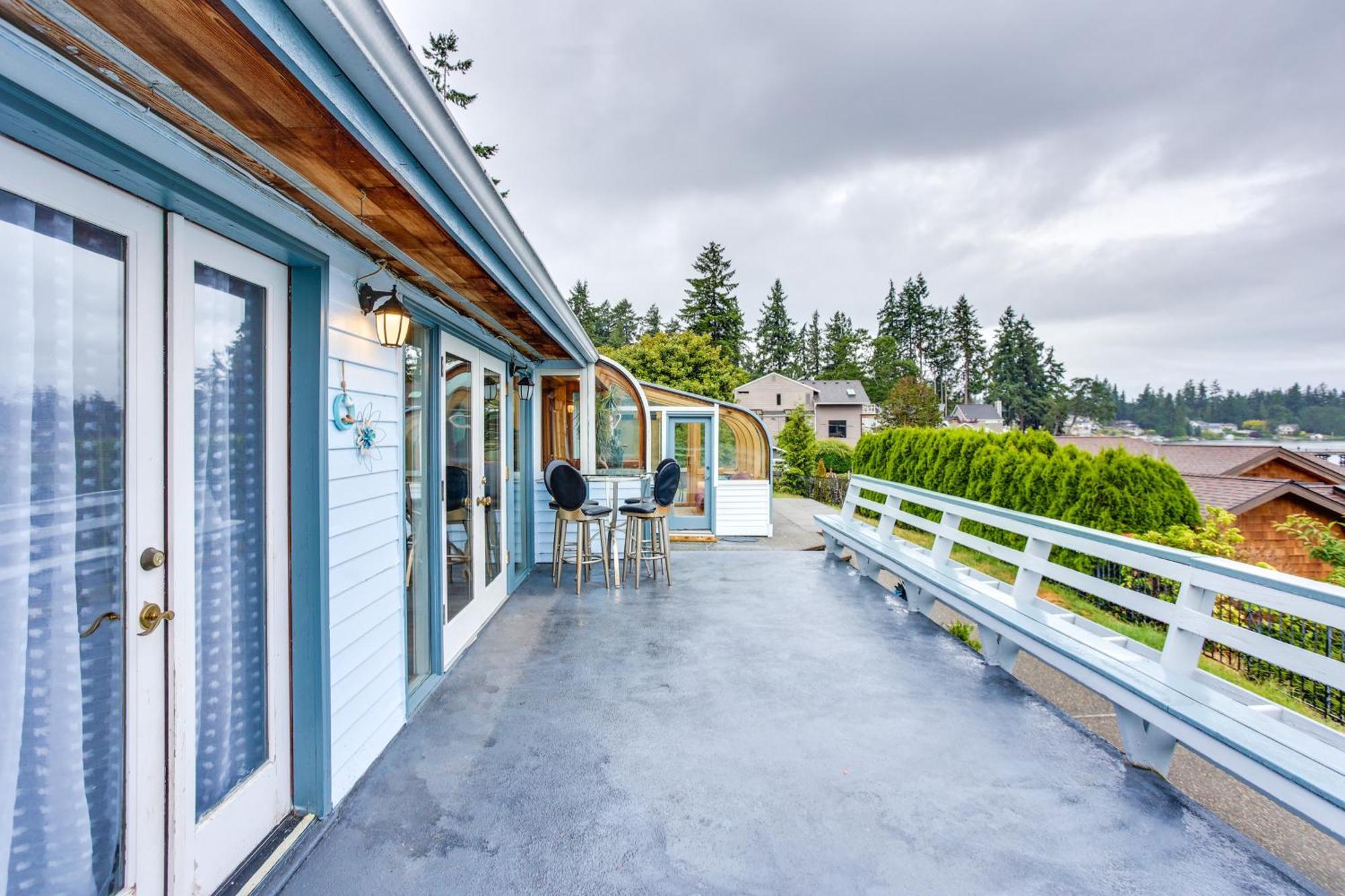 Tacoma Home On Steilacoom Lake With Dock! מראה חיצוני תמונה
