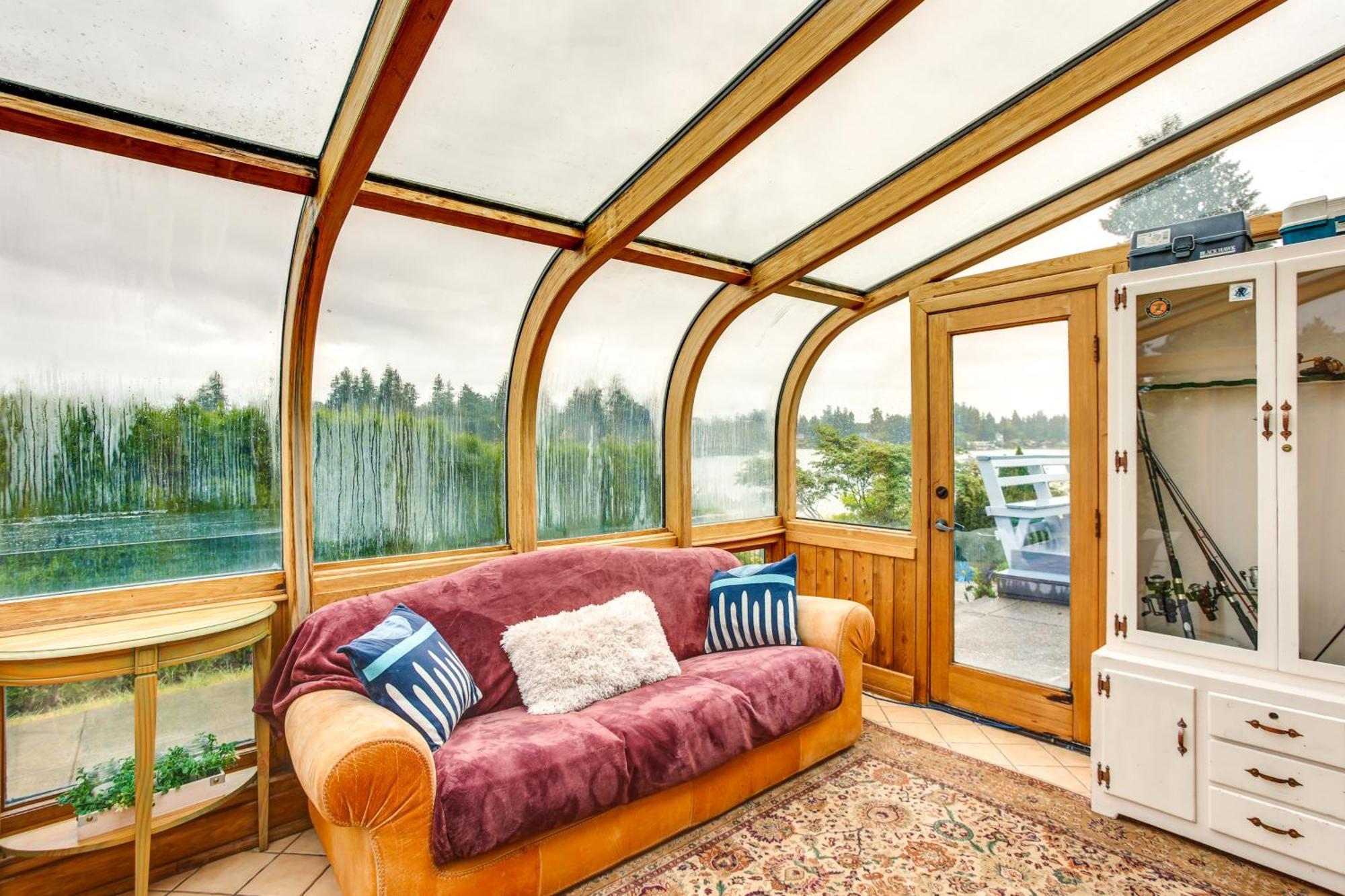 Tacoma Home On Steilacoom Lake With Dock! מראה חיצוני תמונה