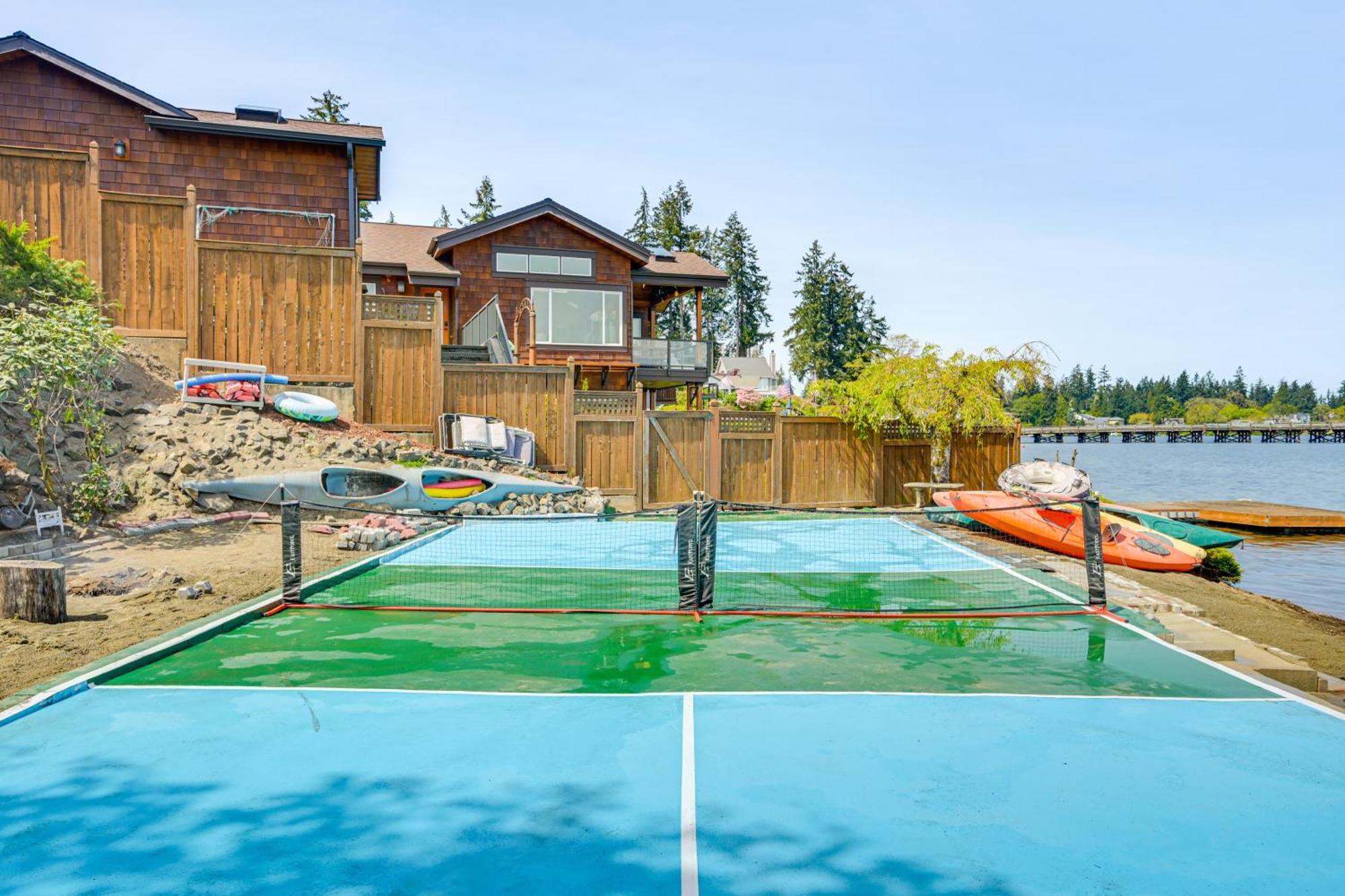 Tacoma Home On Steilacoom Lake With Dock! מראה חיצוני תמונה