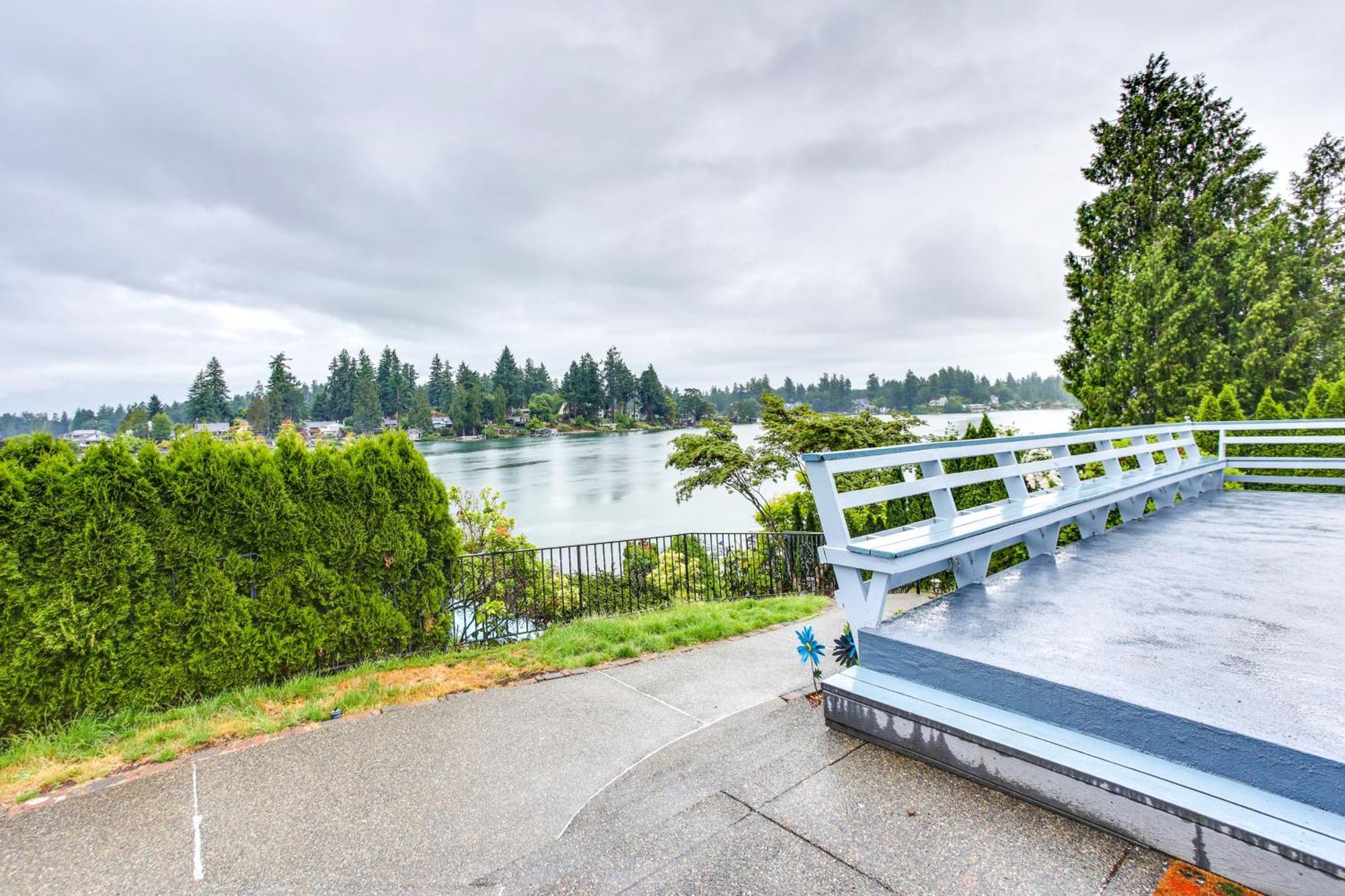 Tacoma Home On Steilacoom Lake With Dock! מראה חיצוני תמונה