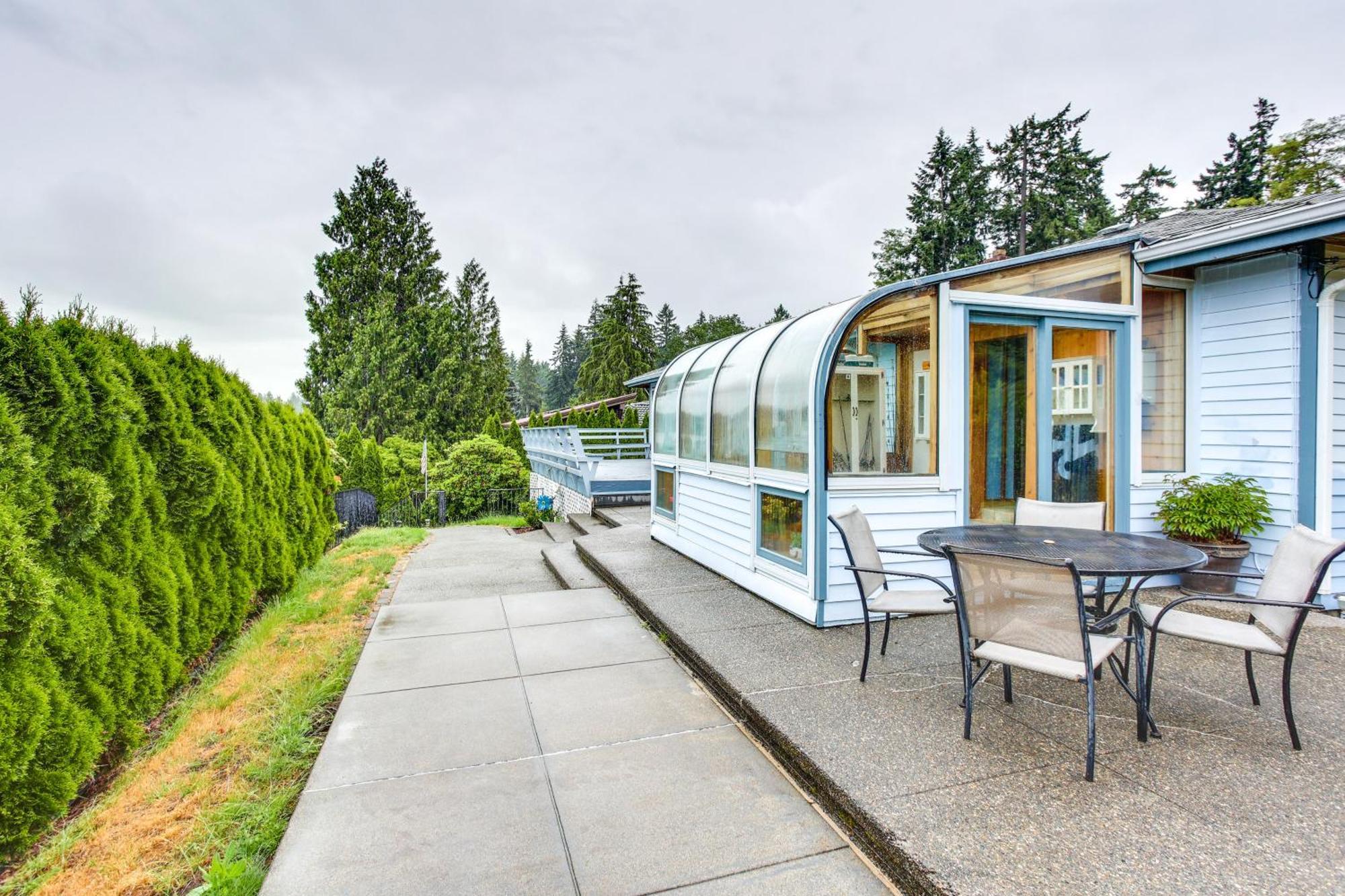 Tacoma Home On Steilacoom Lake With Dock! מראה חיצוני תמונה