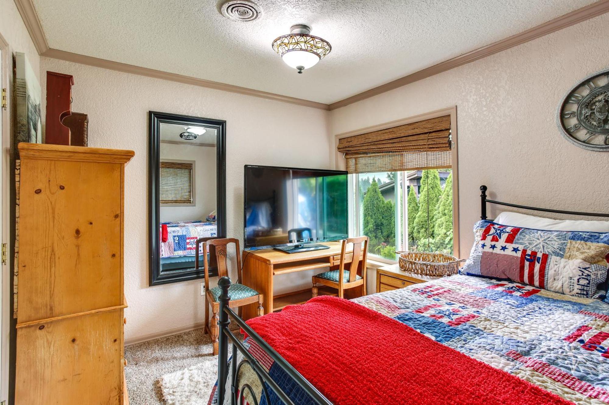 Tacoma Home On Steilacoom Lake With Dock! מראה חיצוני תמונה